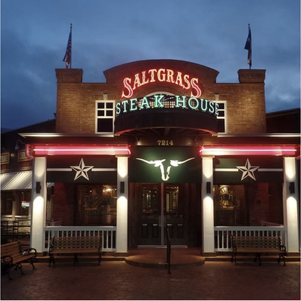 Saltgrass Steak House commercial exterior project experience